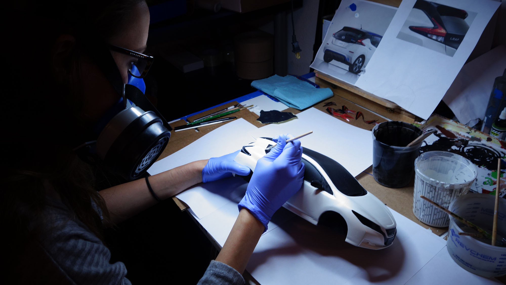 materials and finishing options for scale models