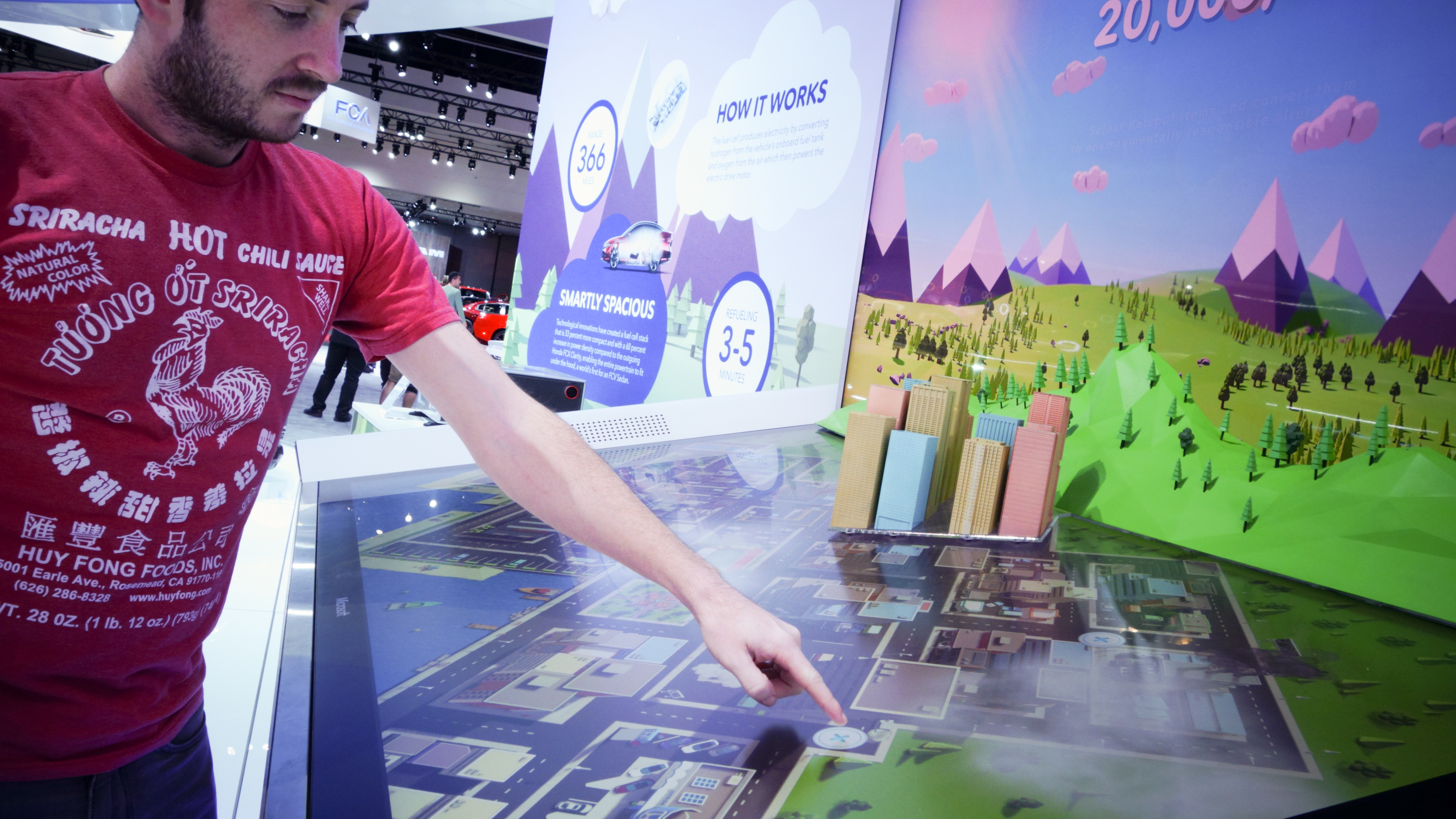 trade show product replica model for exhibit floors