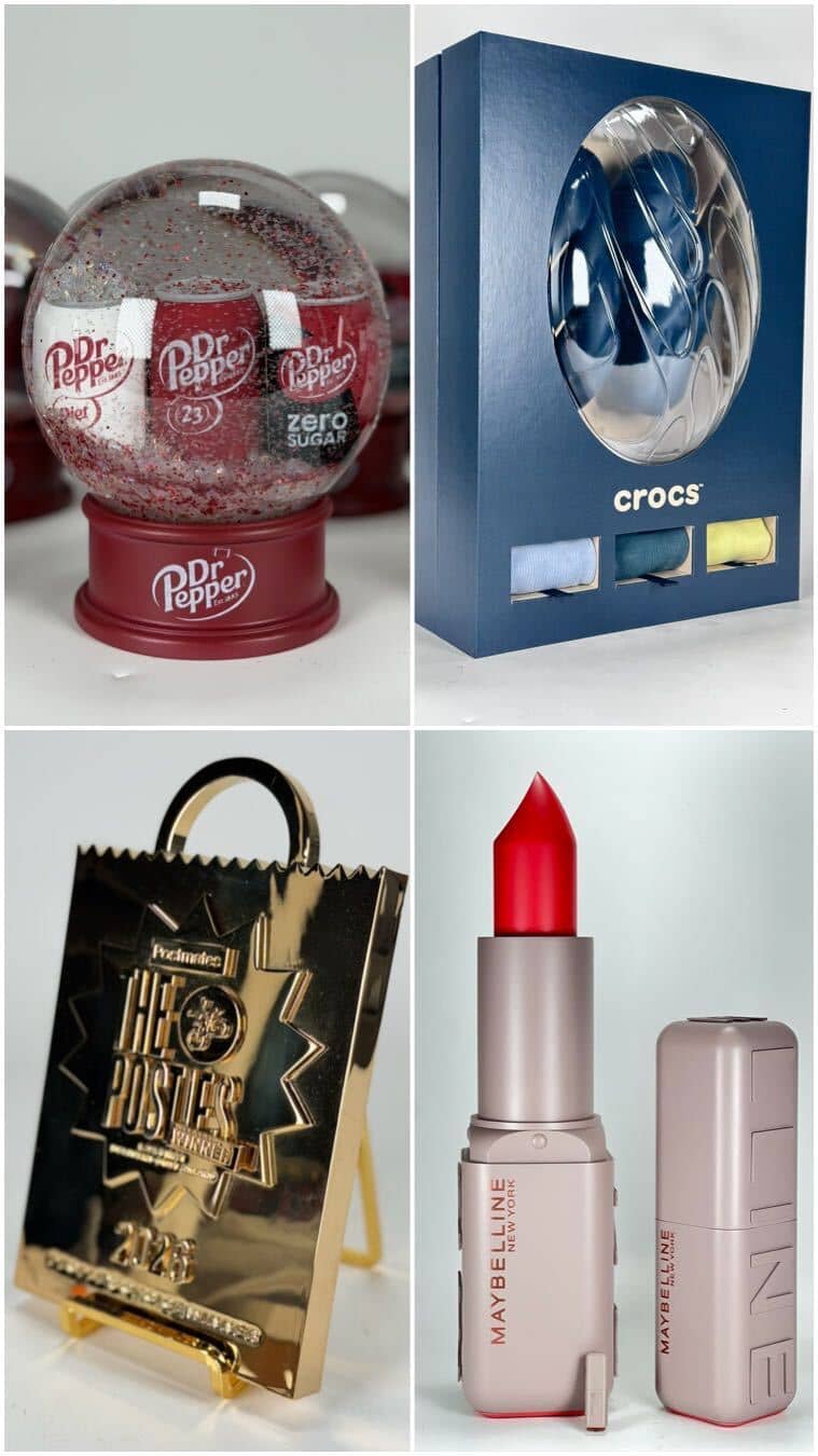 Custom fabrication for brand activations, experiential marketing campaigns, VIP gifts, custom trophies, and promotional products. Design, 3D printing, painting, chrome plating, and production services in Los Angeles.